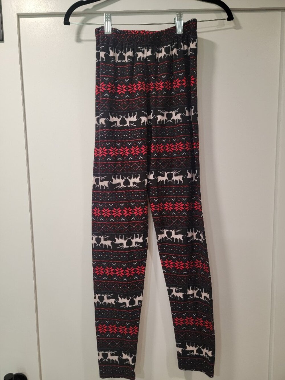 Agnes and Dora Small/Medium Christmas Reindeer Leggings
